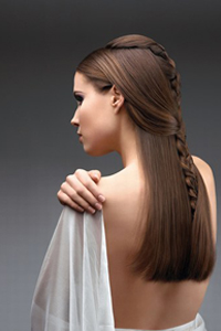 свадебные прически 2014