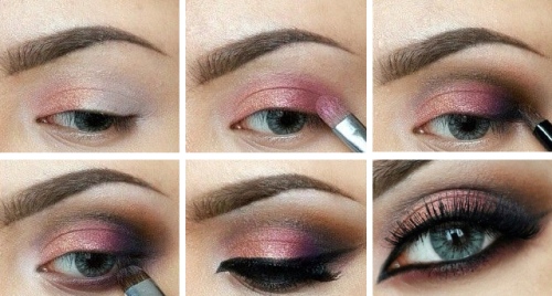 дневной макияж для голубых глаз дневной макияж для голубых глаз