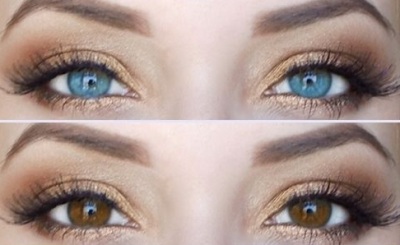 голубые линзы для карих глаз голубые линзы для карих глаз