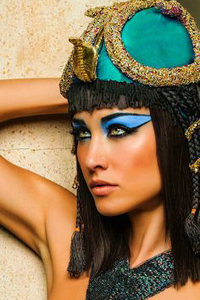 тени в египетском макияже