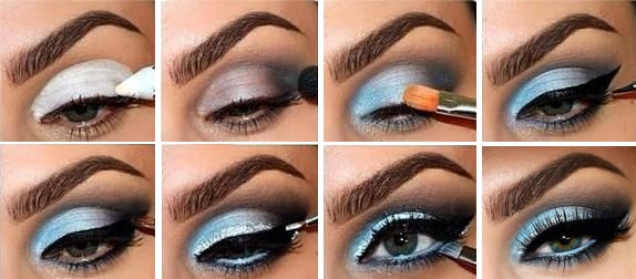 вечерний макияж для зеленых глаз вечерний макияж для зеленых глаз