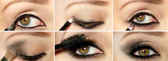 вечерний макияж для зеленых глаз вечерний макияж для зеленых глаз