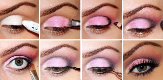 вечерний макияж для зеленых глаз вечерний макияж для зеленых глаз