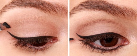 нарисовать стрелки на глазах нарисовать стрелки на глазах