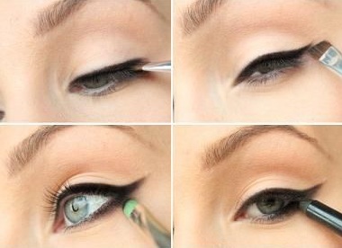 техника рисования стрелок на глазах техника рисования стрелок на глазах