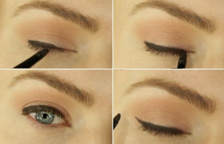 стрелки жидким лайнером стрелки жидким лайнером