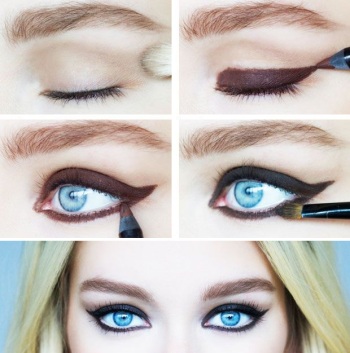 Широкие ретро-стрелки Широкие ретро-стрелки