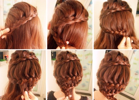 французская коса змейкой французская коса змейкой