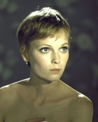 модели коротких женских стрижек Mia Farrow