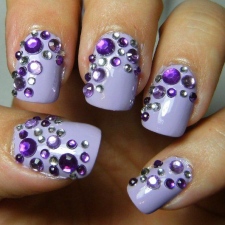 маникюр со стразами маникюр со стразами