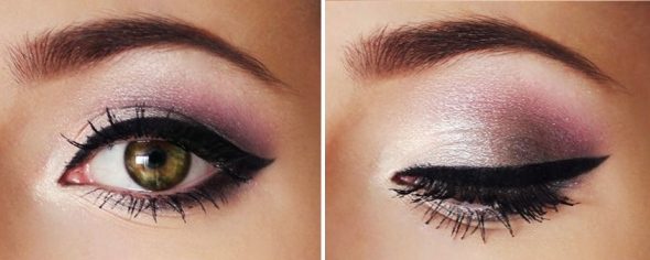 черные стрелки на зеленых глазах черные стрелки на зеленых глазах