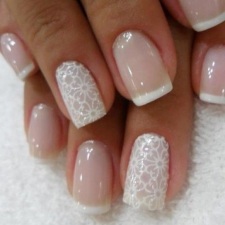 свадебный маникюр на короткие ногти свадебный маникюр на короткие ногти