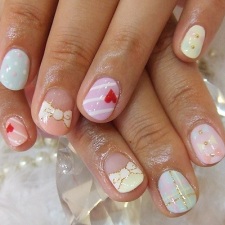 свадебный маникюр на короткие ногти свадебный маникюр на короткие ногти