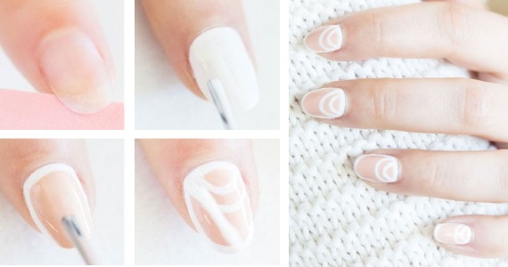 свадебный маникюр на короткие ногти свадебный маникюр на короткие ногти