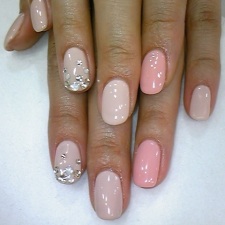 свадебный маникюр на короткие ногти свадебный маникюр на короткие ногти