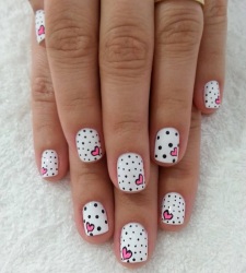 маникюр на коротких ногтях маникюр на коротких ногтях