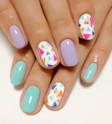 маникюр на коротких ногтях маникюр на коротких ногтях