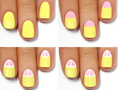 маникюр на коротких ногтях маникюр на коротких ногтях