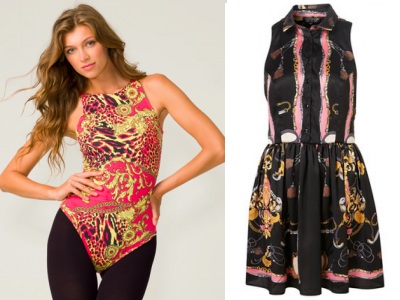 тренды 2012 платочный принт тренды 2012 платочный принт