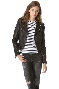 с чем носить кожаную куртку с чем носить кожаную куртку