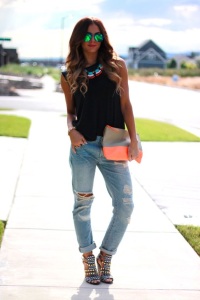 разрезы на джинсах разрезы на джинсах