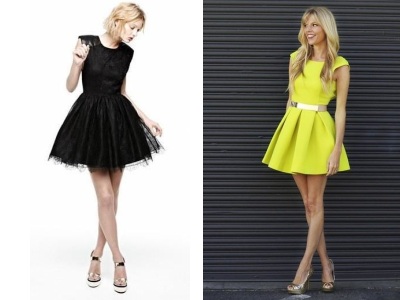 короткие платья с объемной юбкой короткие платья с объемной юбкой