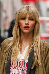 рваная челка рваная челка