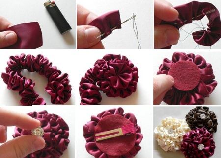 заколки для волос своими руками заколки для волос своими руками
