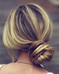 как сделать пучок из волос как сделать пучок из волос