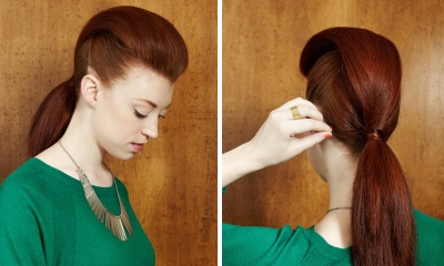 хвост с начесом