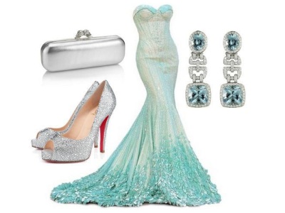 аксессуары к бирюзовому платью аксессуары к бирюзовому платью